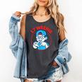 L7 Weenie Baseball Softball Comfort Colors Tank Top Pepper