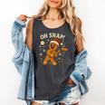 Oh Snap Gingerbreadman Christmas Baseball Comfort Colors Tank Top Pepper Oh Snap Gingerbreadman Christmas Baseball Comfort Colors Tank Top Pepper