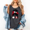 Peruvian Baseball Mom Peru Flag Baseball Girl Comfort Colors Tank Top Pepper