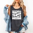Retro Baseball Mom Summer Groovy Appreciation Premium Comfort Colors Tank Top Pepper Retro Baseball Mom Summer Groovy Appreciation Premium Comfort Colors Tank Top Pepper