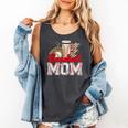 Retro Coffee Baseball Mama Mother's Day Baseball Mom Comfort Colors Tank Top Pepper