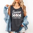 Senior Mom Class Of 2026 Baseball Retro Mom Graduation 2026 Comfort Colors Tank Top Pepper