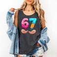 Six Seven 6-7 Baseball Ice Cream Drip 67 Meme Hands Comfort Colors Tank Top Pepper Six Seven 6-7 Baseball Ice Cream Drip 67 Meme Hands Comfort Colors Tank Top Pepper