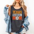 Texas Baseball Mom Design Baseball Player And Baseball Comfort Colors Tank Top Pepper Texas Baseball Mom Design Baseball Player And Baseball Comfort Colors Tank Top Pepper
