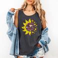 I Have Three Titles Baseball Mom Nurse And Caring Wife Mama Comfort Colors Tank Top Pepper