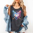 Valentines Baseball Heart Dripping Ice Cream Gen Z Alpha Comfort Colors Tank Top Pepper Valentines Baseball Heart Dripping Ice Cream Gen Z Alpha Comfort Colors Tank Top Pepper