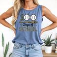 100 Days Of School Baseball Camo Boys School Teacher Comfort Colors Tank Top Blue Jean