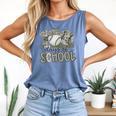 100 Days Of School Baseball Cap Boy School Teacher Comfort Colors Tank Top Blue Jean