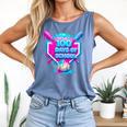 100 Days Of School Baseball Drip 100 Days For Boys And Kids Comfort Colors Tank Top Blue Jean