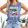 100 Days Smarter Baseball 100 Days Of School Boy Girl Kid Comfort Colors Tank Top Blue Jean 100 Days Smarter Baseball 100 Days Of School Boy Girl Kid Comfort Colors Tank Top Blue Jean