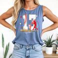 13 Years Old Baseball Birthday Boy 13th Bday Party Comfort Colors Tank Top Blue Jean