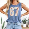 67 Baseball Six Seven 6 7 Meme 67 Comfort Colors Tank Top Blue Jean 67 Baseball Six Seven 6 7 Meme 67 Comfort Colors Tank Top Blue Jean