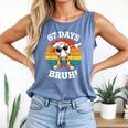 67 Days Of School Bruh Teacher Kids Dabbing Baseball Comfort Colors Tank Top Blue Jean 67 Days Of School Bruh Teacher Kids Dabbing Baseball Comfort Colors Tank Top Blue Jean
