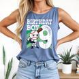 9th Birthday Baseball Birthday Party 9th Birthday Boy Comfort Colors Tank Top Blue Jean