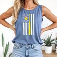 American Flag Baseball Mom Team Comfort Colors Tank Top Blue Jean American Flag Baseball Mom Team Comfort Colors Tank Top Blue Jean