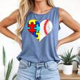 Autism Baseball Heart Autism Puzzle Baseball Mom Comfort Colors Tank Top Blue Jean Autism Baseball Heart Autism Puzzle Baseball Mom Comfort Colors Tank Top Blue Jean