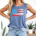 Baseball American Flag Patriotic USA Pride Comfort Colors Tank Top Blue Jean Baseball American Flag Patriotic USA Pride Comfort Colors Tank Top Blue Jean