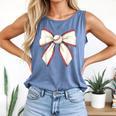 Baseball Coquette Bow Cute Baseball Game Comfort Colors Tank Top Blue Jean Baseball Coquette Bow Cute Baseball Game Comfort Colors Tank Top Blue Jean