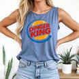 Baseball Dinger King Logo For Home Run Players And Fan Comfort Colors Tank Top Blue Jean Baseball Dinger King Logo For Home Run Players And Fan Comfort Colors Tank Top Blue Jean