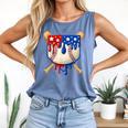 Baseball Drip American Flag Home Plate 4th Of July Patriotic Comfort Colors Tank Top Blue Jean Baseball Drip American Flag Home Plate 4th Of July Patriotic Comfort Colors Tank Top Blue Jean