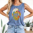 Baseball Drip For Boys Ice Cream Drip Youth Boys Catcher's Comfort Colors Tank Top Blue Jean