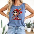 Baseball Drip Ice Cream Apparel Youth Boy Valentine Comfort Colors Tank Top Blue Jean
