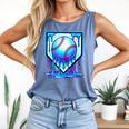 Baseball Drip Ice Cream Blue Glow Melt Ball Graphic Comfort Colors Tank Top Blue Jean Baseball Drip Ice Cream Blue Glow Melt Ball Graphic Comfort Colors Tank Top Blue Jean