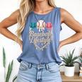 Baseball Drip Icecream Comfort Colors Tank Top Blue Jean