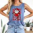 Baseball Drip Icecream Heart Red Valentine Day Boys Kids Comfort Colors Tank Top Blue Jean