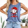 Baseball Drip Valentines Comfort Colors Tank Top Blue Jean Baseball Drip Valentines Comfort Colors Tank Top Blue Jean