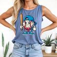 Baseball Drippy Style Apparel For Boys Youth Cool Baseball Comfort Colors Tank Top Blue Jean Baseball Drippy Style Apparel For Boys Youth Cool Baseball Comfort Colors Tank Top Blue Jean
