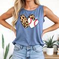 Baseball Heart Leopard Heart Sport Baseball Mom Comfort Colors Tank Top Blue Jean Baseball Heart Leopard Heart Sport Baseball Mom Comfort Colors Tank Top Blue Jean