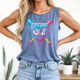 Baseball Ice Cream Drip Number 67 Player 67th Birthday 67 Comfort Colors Tank Top Blue Jean Baseball Ice Cream Drip Number 67 Player 67th Birthday 67 Comfort Colors Tank Top Blue Jean