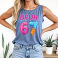 Baseball Ice Cream Drip Number 67 Player Or 67th Birthday Comfort Colors Tank Top Blue Jean Baseball Ice Cream Drip Number 67 Player Or 67th Birthday Comfort Colors Tank Top Blue Jean