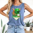 Baseball Life Style Ice Cream Drip Green Comfort Colors Tank Top Blue Jean Baseball Life Style Ice Cream Drip Green Comfort Colors Tank Top Blue Jean