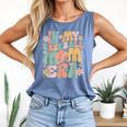 In My Baseball Mom Era Comfort Colors Tank Top Blue Jean