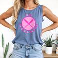 In My Baseball Mom Era Retro Game Day Mom Era 2 Sides Comfort Colors Tank Top Blue Jean