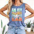 In My Baseball Mom Era Retro Groovy Style Sports Mama Comfort Colors Tank Top Blue Jean In My Baseball Mom Era Retro Groovy Style Sports Mama Comfort Colors Tank Top Blue Jean