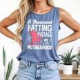 Baseball Mom Heart Ball Graphic Mother's Day Comfort Colors Tank Top Blue Jean Baseball Mom Heart Ball Graphic Mother's Day Comfort Colors Tank Top Blue Jean