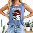 Baseball Mom Skull Sports Skeleton Comfort Colors Tank Top Blue Jean Baseball Mom Skull Sports Skeleton Comfort Colors Tank Top Blue Jean