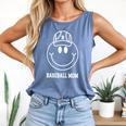 Baseball Mom Smile Face Shirt Varsity Cute Happy Face Women Premium Comfort Colors Tank Top Blue Jean Baseball Mom Smile Face Shirt Varsity Cute Happy Face Women Premium Comfort Colors Tank Top Blue Jean