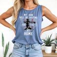 Baseball Mom My Son Will Be Waiting For You At Home Premium Tri-Blend Comfort Colors Tank Top Blue Jean Baseball Mom My Son Will Be Waiting For You At Home Premium Tri-Blend Comfort Colors Tank Top Blue Jean