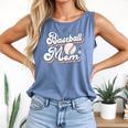 Baseball Mom Squad Comfort Colors Tank Top Blue Jean