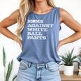Baseball Moms Against Ball Pants Premium Comfort Colors Tank Top Blue Jean Baseball Moms Against Ball Pants Premium Comfort Colors Tank Top Blue Jean