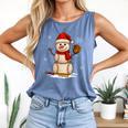 Baseball Snowman Merry Christmas Holiday Sports Xmas Pajamas Comfort Colors Tank Top Blue Jean Baseball Snowman Merry Christmas Holiday Sports Xmas Pajamas Comfort Colors Tank Top Blue Jean