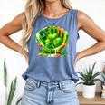 Baseball St Patricks Day Carnival Party Ice Cream Drip Boys Comfort Colors Tank Top Blue Jean