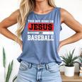 This Boy Runs On Jesus And Baseball Christian Baseball Comfort Colors Tank Top Blue Jean This Boy Runs On Jesus And Baseball Christian Baseball Comfort Colors Tank Top Blue Jean
