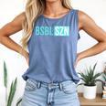 BSBL SZN Baseball Season Game Day Boys Girls Youth Comfort Colors Tank Top Blue Jean BSBL SZN Baseball Season Game Day Boys Girls Youth Comfort Colors Tank Top Blue Jean