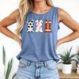 Bunny Football Baseball Sport Easter Day Comfort Colors Tank Top Blue Jean Bunny Football Baseball Sport Easter Day Comfort Colors Tank Top Blue Jean