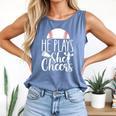 Cheer Baseball Mom Baseball And Cheer Mother Comfort Colors Tank Top Blue Jean